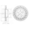 DELPHI BG9076C Brake Disc